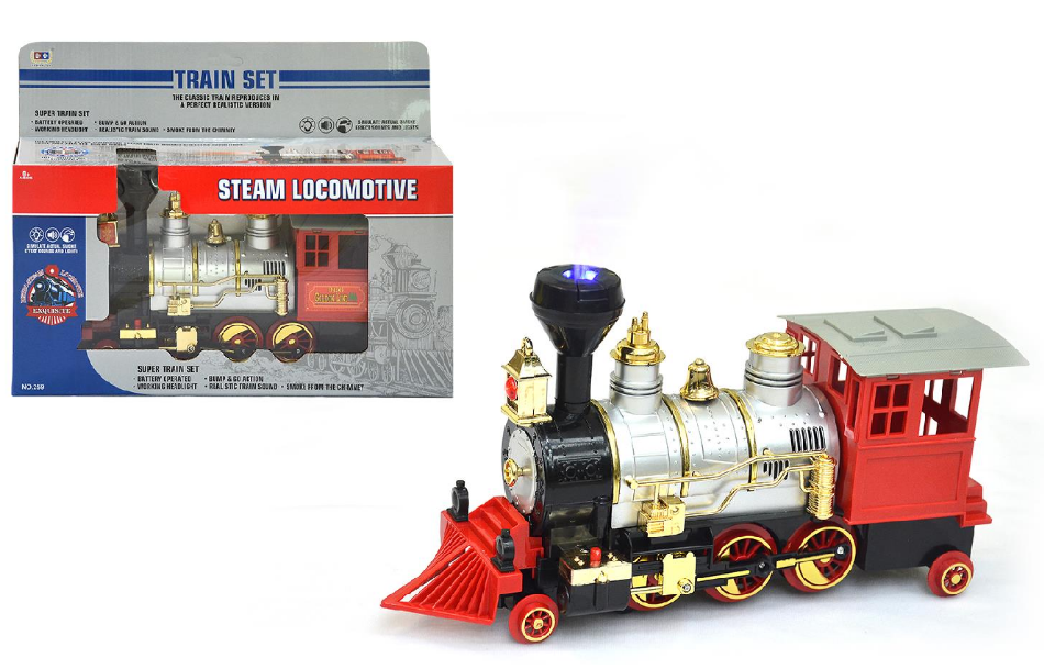 Electric light Music Atomizing smoke train (repeatable water)