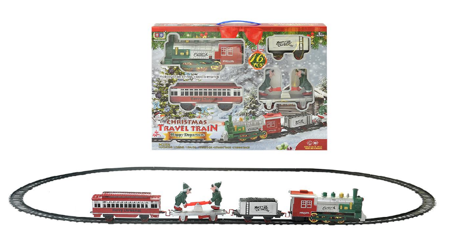 Electric light music track train