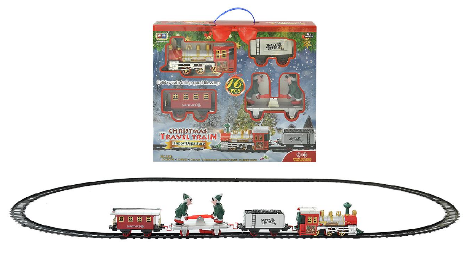 Electric light music track train