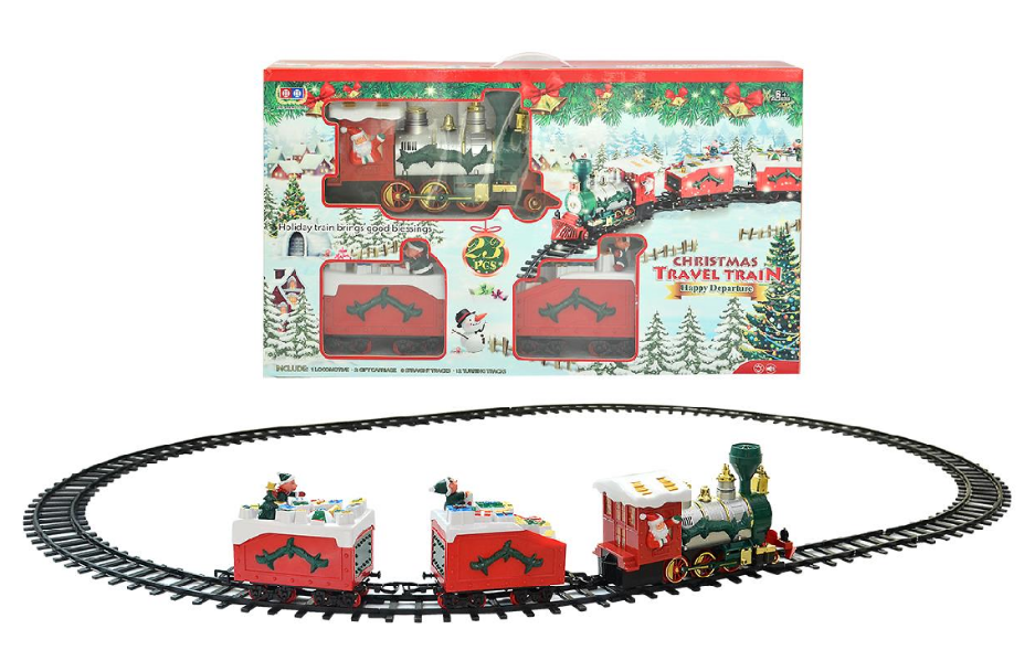 Electric light music track train